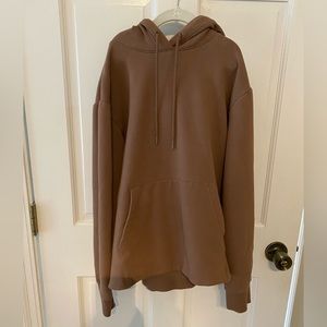 Athleta Retroplus hoodie in brown. Women’s size XS.